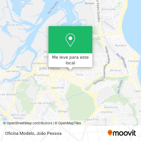 Oficina Modelo mapa