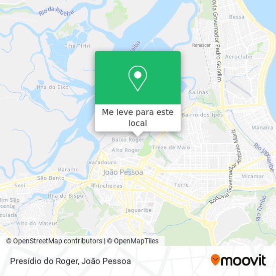 Presídio do Roger mapa