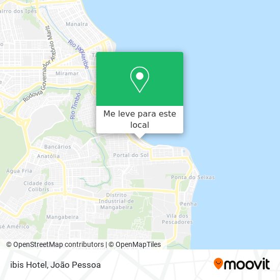 ibis Hotel mapa