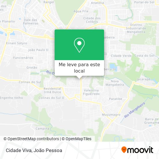 Cidade Viva mapa
