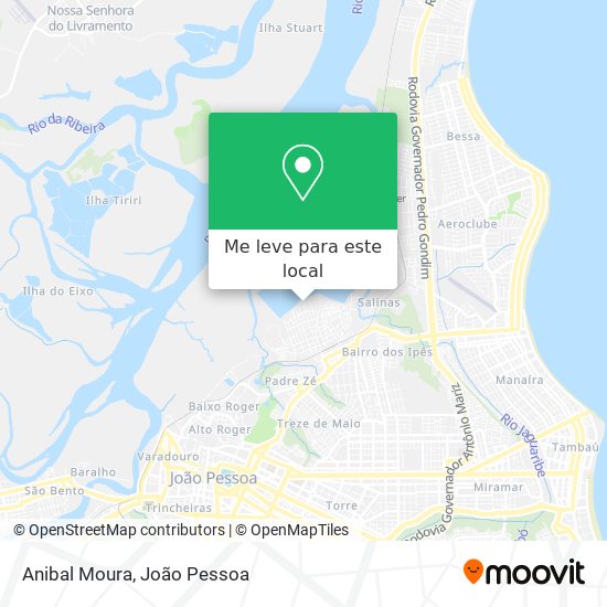 Anibal Moura mapa
