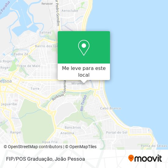 FIP/POS Graduação mapa