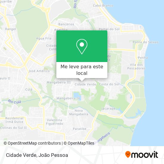 Cidade Verde mapa