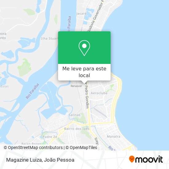 Magazine Luiza mapa