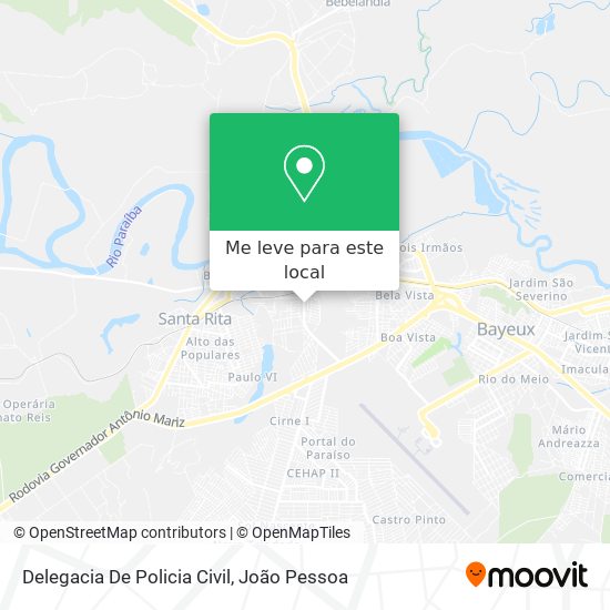 Delegacia De Policia Civil mapa