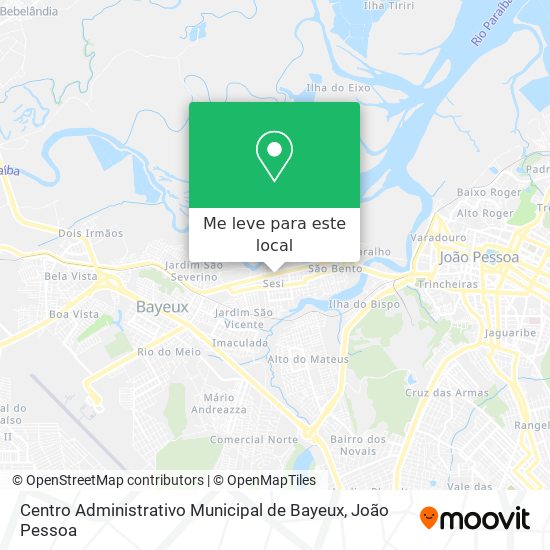 Centro Administrativo Municipal de Bayeux mapa