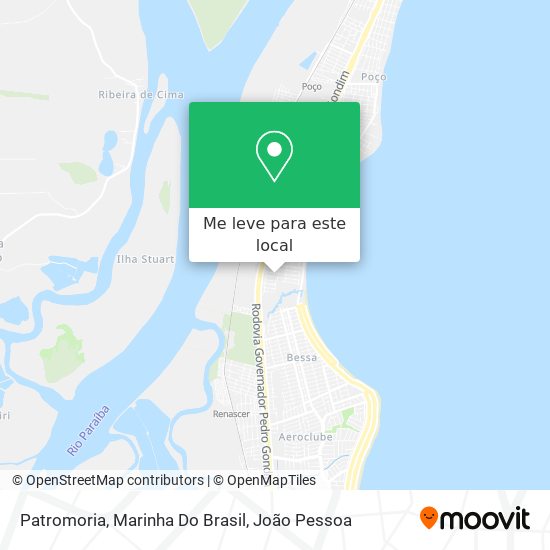 Patromoria, Marinha Do Brasil mapa