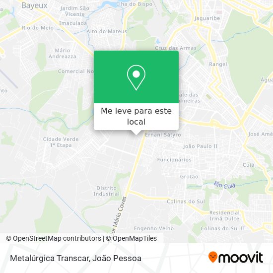 Metalúrgica Transcar mapa