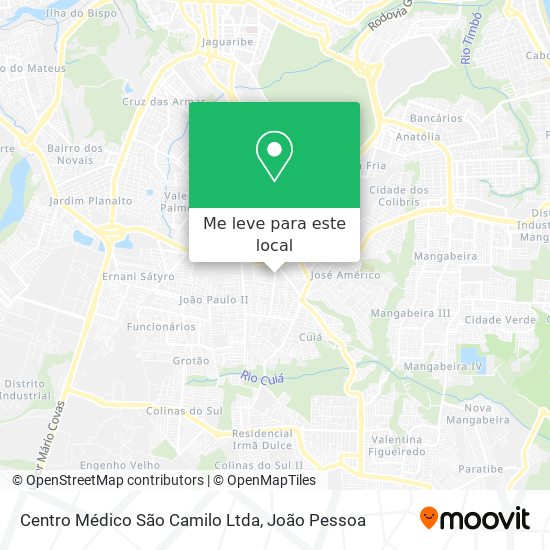 Centro Médico São Camilo Ltda mapa