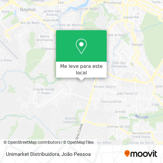 Unimarket Distribuidora mapa