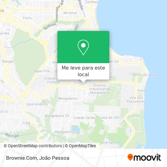 Brownie.Com mapa