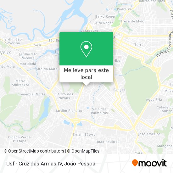 Usf - Cruz das Armas IV mapa