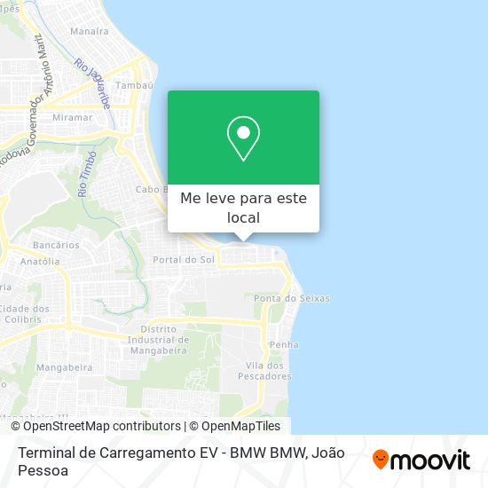 Terminal de Carregamento EV - BMW BMW mapa