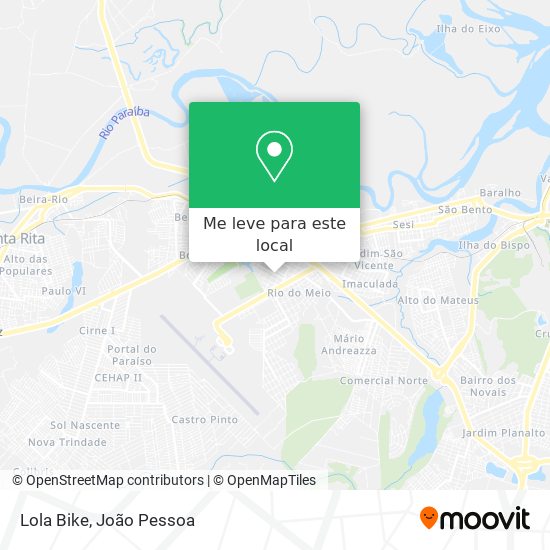Lola Bike mapa