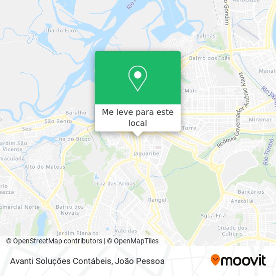 Avanti Soluções Contábeis mapa