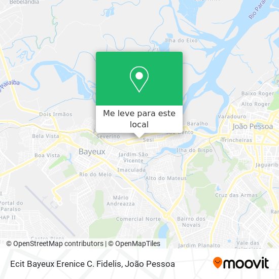 Ecit Bayeux Erenice C. Fidelis mapa