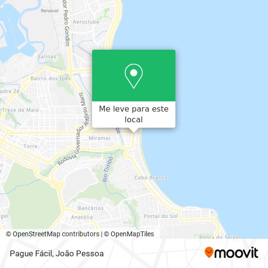 Pague Fácil mapa