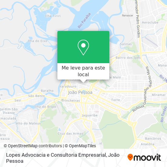 Lopes Advocacia e Consultoria Empresarial mapa