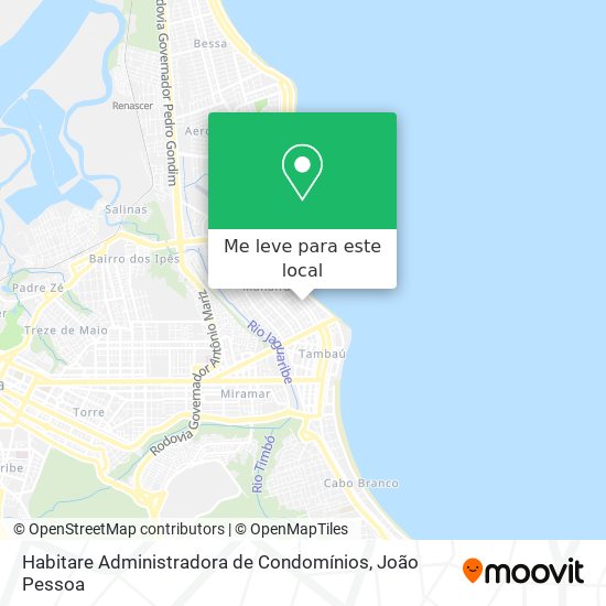 Habitare Administradora de Condomínios mapa