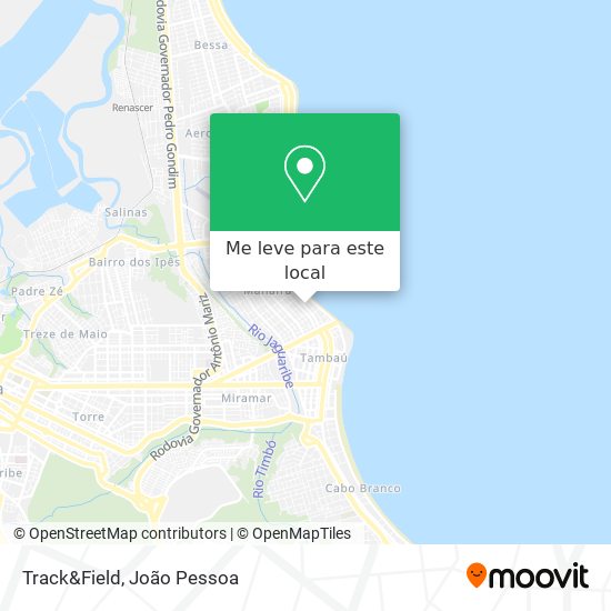 Track&Field mapa
