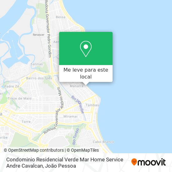 Condominio Residencial Verde Mar Home Service Andre Cavalcan mapa