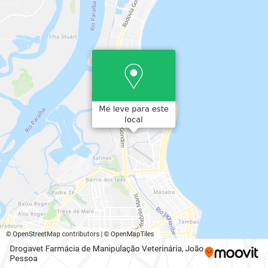 Drogavet Farmácia de Manipulação Veterinária mapa