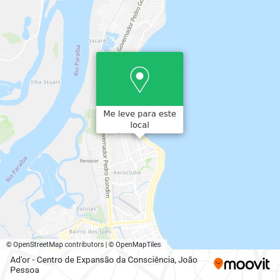 Ad'or - Centro de Expansão da Consciência mapa
