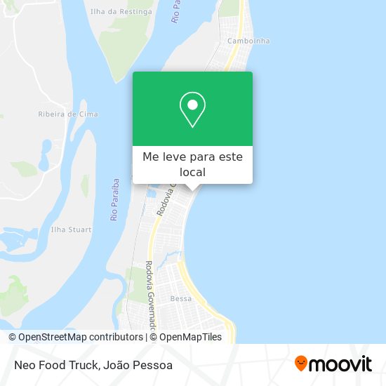 Neo Food Truck mapa