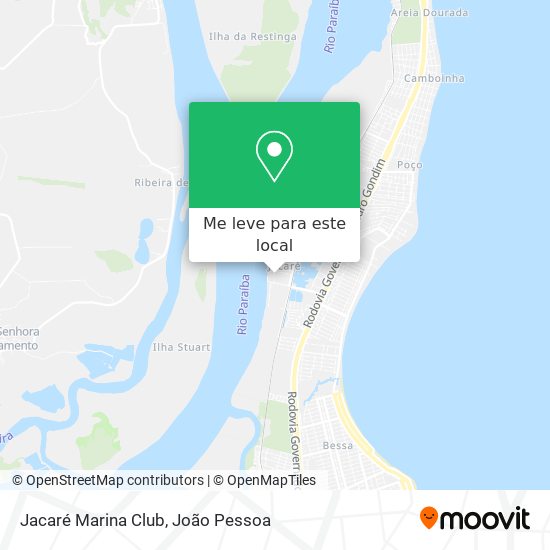 Jacaré Marina Club mapa