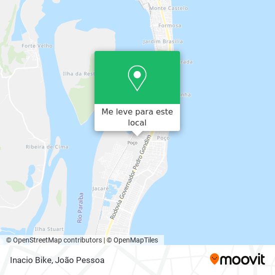 Inacio Bike mapa