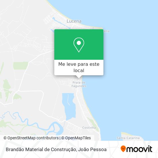 Brandão Material de Construção mapa