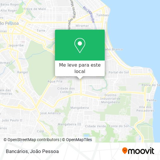 Bancários mapa