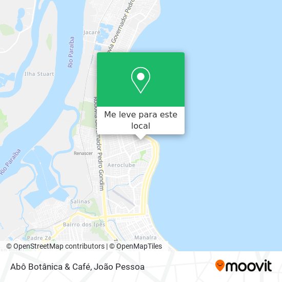 Abô Botânica & Café mapa