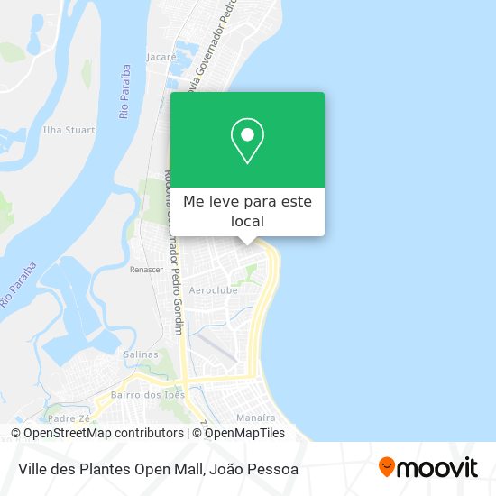 Ville des Plantes Open Mall mapa
