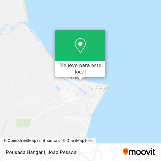 Pousada Hangar I mapa