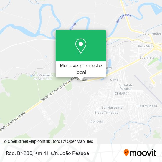 Rod. Br-230, Km 41 s/n mapa
