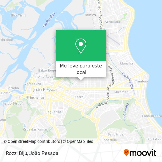 Rozzi Biju mapa
