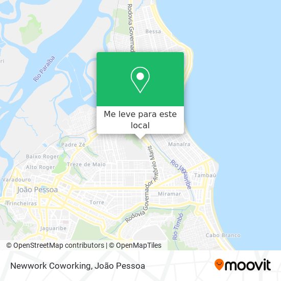 Newwork Coworking mapa