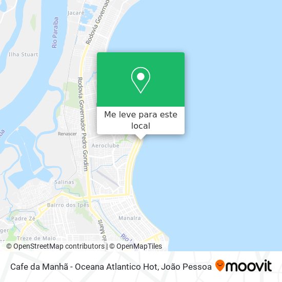 Cafe da Manhã - Oceana Atlantico Hot mapa