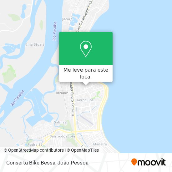 Conserta Bike Bessa mapa