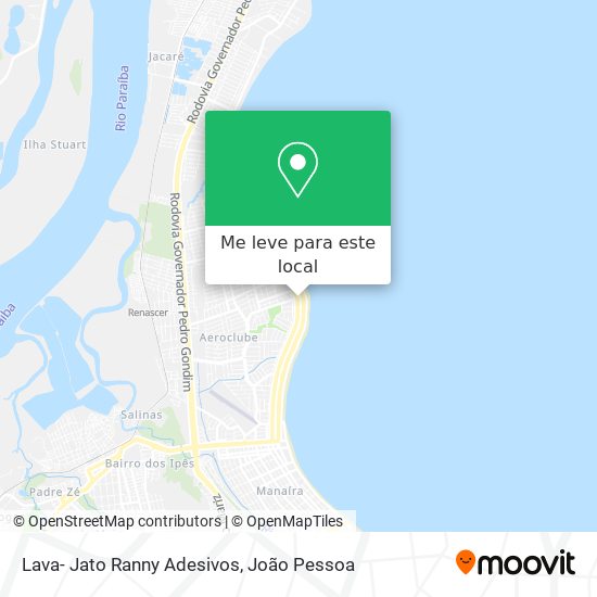 Lava- Jato Ranny Adesivos mapa