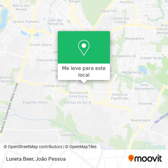 Luneta Beer mapa