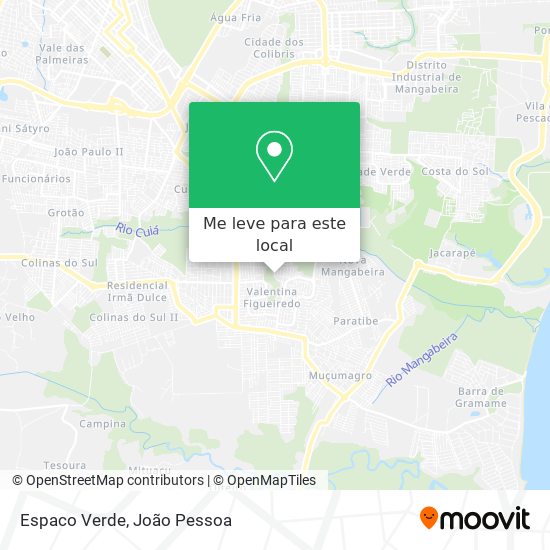 Espaco Verde mapa