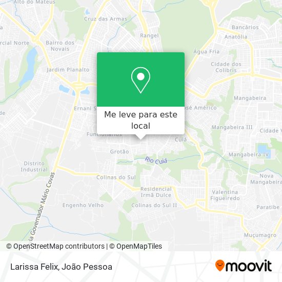 Larissa Felix mapa