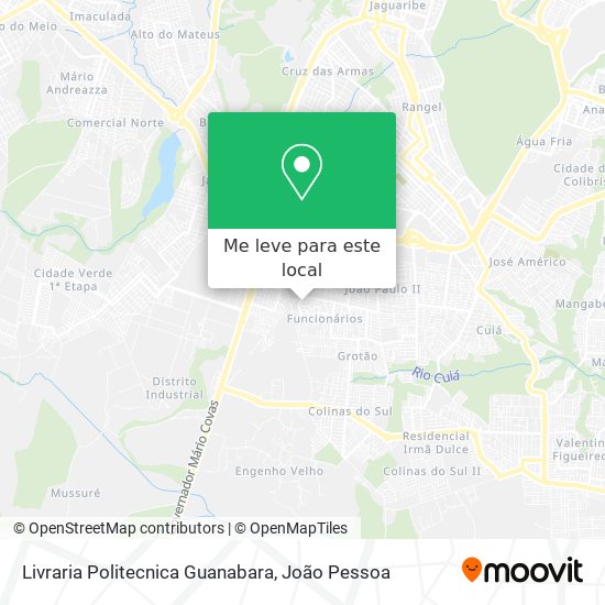 Livraria Politecnica Guanabara mapa