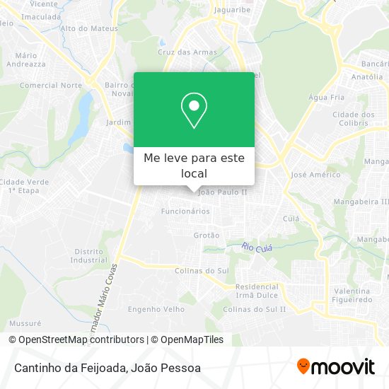 Cantinho da Feijoada mapa