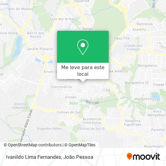 Ivanildo Lima Fernandes mapa
