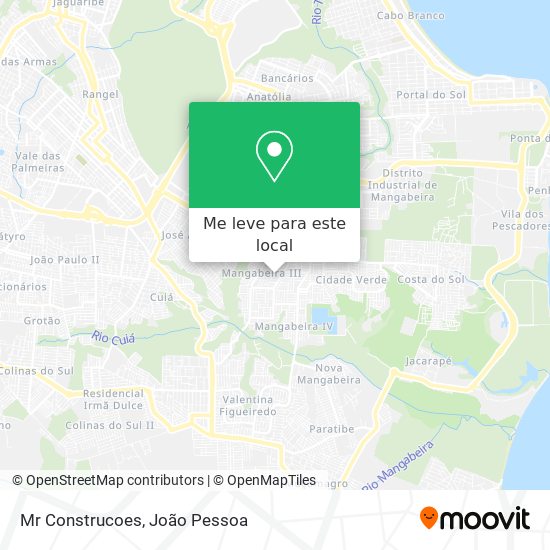 Mr Construcoes mapa