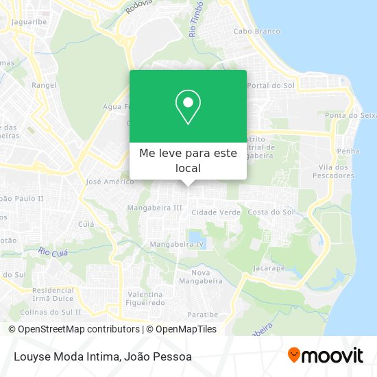 Louyse Moda Intima mapa