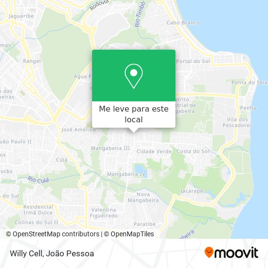 Willy Cell mapa